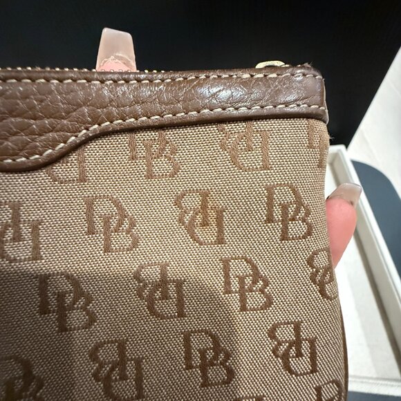 Dooney & Bourke Monogram Canvas Key Case - Picture 6 of 7